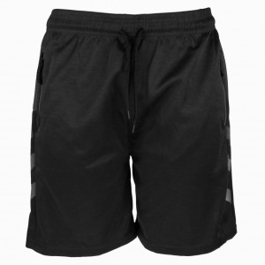 Men's Shorts W/ Side Stripe Black